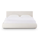 Isla Cream Upcycled Performance Linen Bed