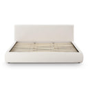 Isla Cream Upcycled Performance Linen Bed