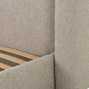Babette Tan Contract-Grade Boucle Bed