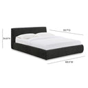 Isla Textured Performance Velvet Bed