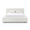 Meena Cream Upcycled Performance Linen Storage Bed