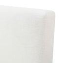 Meena Cream Upcycled Performance Linen Storage Bed