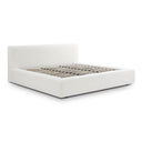 Meena Cream Upcycled Performance Linen Storage Bed
