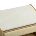 Paige 26" Natural Oak 2-Drawer Nightstand