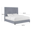 Arabelle Performance Velvet Bed