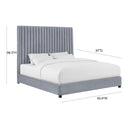 Arabelle Performance Velvet Bed