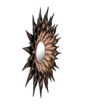 Sunflower 36" Antique Wall Mirror
