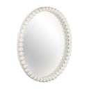 Baria 30" Wooden Round Wall Mirror