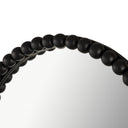 Baria 30" Wooden Round Wall Mirror
