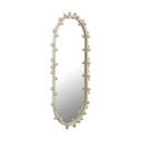 Bubbles Ivory Oval Wall Mirror (17"X31.5"-22.6"X42")