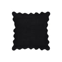 Scalloped Edge 24" Square Throw Pillow Cover
