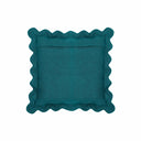 Scalloped Edge 24" Square Throw Pillow Cover