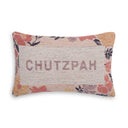 Chutzpah 15"X9" Jacquard Woven Throw Pillow