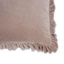 Alessia 20.5" Distressed Velvet Square Throw Pillow