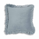 Alessia 20.5" Distressed Velvet Square Throw Pillow