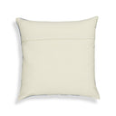 Indigo Triangles 20" Cotton Square Throw Pillow Cover