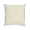 Tulip 20" Embroidered Floral Wool Square Throw Pillow Cover