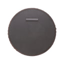 Baria 30" Wooden Round Wall Mirror