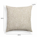 Poh 20" Boucle Square Throw Pillow