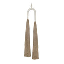 Pasha Natural Cotton Jute Tassel Wall Decor