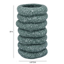 Gabby Speckled Cairn Vase
