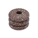 Gabby Speckled Stacked Candleholder