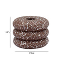 Gabby Speckled Stacked Candleholder