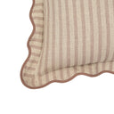 Striped 20" Linen Throw Pillow