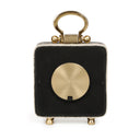 Mona Black Striped Contract-Grade Standing Accent Clock