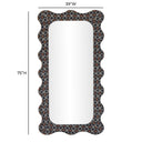Charlene 39"X75" Squiggle Wall Mirror