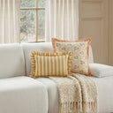 Dolce 20" Blush Pink Natural Cotton Throw Pillow
