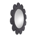 Coralie 33.4" Rattan Round Wall Mirror