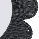Coralie 33.4" Rattan Round Wall Mirror