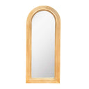 Tanya 70" Rattan Floor Mirror