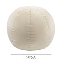 Boba Velvet Ball Throw Pillow (9"-14")