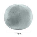 Boba Velvet Ball Throw Pillow (9"-14")