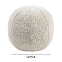 Boba Boucle Ball Throw Pillow (9"-14")