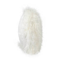 New Zealand 16" Sheepskin Round Throw Pillow