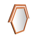 Lally 31.5"X24" Velvet Prism Wall Mirror