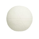 Boba Vegan Shearling Ball Throw Pillow (9"-14")