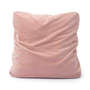 Tipsy Upcycled Chenille Square Floppy Throw Pillow (20"-24")