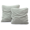 Tipsy Upcycled Chenille Square Floppy Throw Pillow (20"-24")