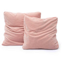 Tipsy Upcycled Chenille Square Floppy Throw Pillow (20"-24")