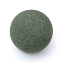 Boba Textured Basketweave Ball Throw Pillow (9"-14")