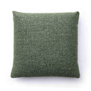 Malolo Green Basketweave Square Vegan-Down Throw Pillow Cover (16"-20")