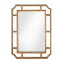 Cienna 24"x32" Natural Rattan Wall Mirror