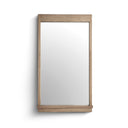 Aimee 44"X77" Solid Brushed Ash Floor Mirror