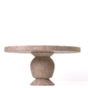 Natural Travertine Cake Stand
