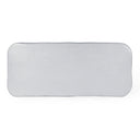 Athen 95" Grey Faux Stone Indoor / Outdoor Rectangular Dining Table