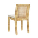 Amara Cream Contract-Grade Linen Dining Chair